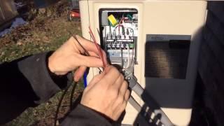 Heat pump installation How to do the electrical in 5 easy steps