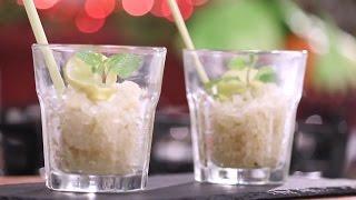 Sugarcane Granita | Cooking Classy with Afraz | Sanjeev Kapoor Khazana