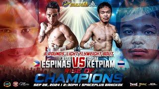 Jesse Espinas  VS Adisak Ketpiam  | Sep 26, 2024 | Bangkok, Thailand