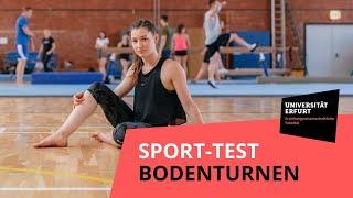 Sportprüfung Lehrvideo: Gerätturnen - Bodenturnen