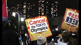 東京五輪の中止訴え行進