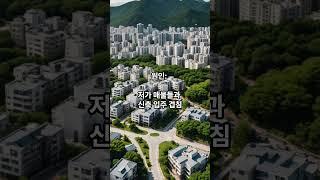  서울 집값 하락 5위 ~1위 (2025년 5월 기준) #서울집값 #하락순위 #내집마련 #부동산