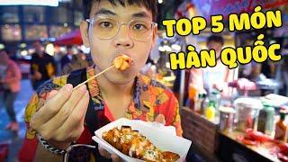 TOP 10 MÓN ĂN ĐƯỜNG PHỐ HÀN QUỐC (Oops Banana)