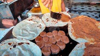 Famous Veg. Kabab Roll of Agra | Indian Street Food