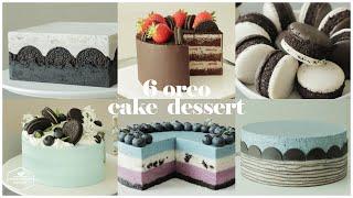 Version 3! 6가지 오레오 케이크&디저트 모음.zip : 6 Oreo Cake&Dessert Recipe | 홈베이킹 영상 Baking Video | Cooking tree