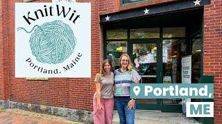 KnitWit Yarn Shop in Portland, Maine #unitedskeinsofamerica