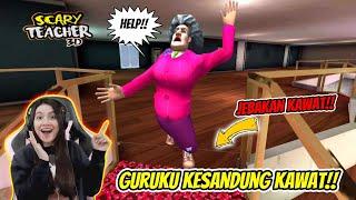 GURUKU KESANDUNG KAWAT JEBAKAN BUATANKU!! KOCAK BANGET!! SCARY TEACHER 3D INDONESIA