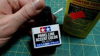 Review Tamiya Panel Line Accent Color