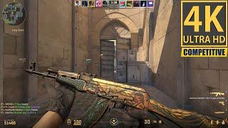 Counter Strike 2 Gameplay 4K (No Commentary) Ranked Competitive #63.