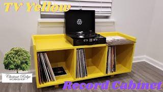 Building a Record Player Cabinet | Record Cabinet | Media Console