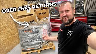 I Bought an Amazon Returns Pallet for £300 to Find Weird Tools!