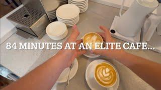 POV- Barista works at a cafe from the future…