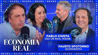 Economía Real: Claudio Zuchovicki y Gustavo Lazzari | Con Pablo Giunta y Fausto Spotorno - 10/04