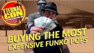 Buying The Most Expensive Funko Pops At Comic Con! Eternal Con 2018