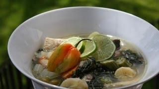 Fish Broth (broff). Caribbean Fish Soup.