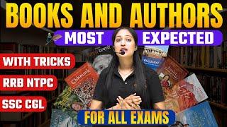  Books & Authors 2024–25 | Most Expected for SSC & Railway  | Radhika Ma'am #ssccgl2025 #rrbntpc