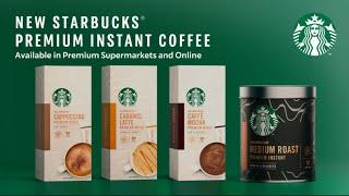 Introducing Starbucks Premium Instant Coffee