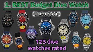 1. BEST Budget Dive Watch? 125 Dive Watches Rated – Top Ten