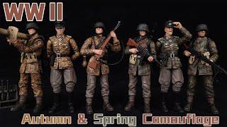 World War II German Camouflage Action Figure Soldier Unboxing