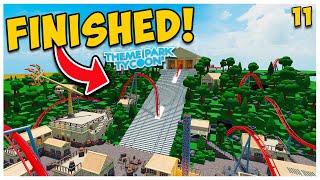 Finished The Roman Area WITHOUT GAMEPASSES in Theme Park Tycoon 2! | #11