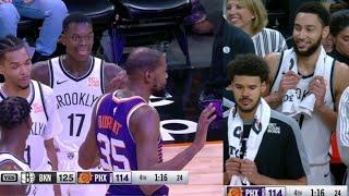 Dennis Schroeder & Ben Simmons TRASH TALKING Kevin Durant IS FUNNY AS HELL!  After they both TROLL