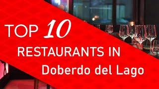 Top 10 best Restaurants in Doberdo del Lago, Italy