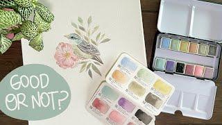 Are they good? Vintage Pastel Watercolor Confections: unboxing and first impressions