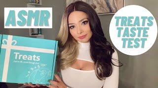 ASMR TRY TREATS SUBSCRIPTION BOX TASTING (Soft Spoken)