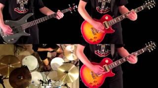 Mr. Brownstone Guns N' Roses Guitar Bass and Drum Cover