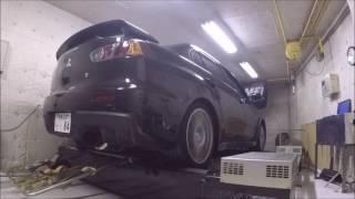 TOMEI Evo10 Expreme Ti muffler Dyno test 2016