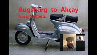 Vespa و گاراژ چت با فرانکی چهار انگشت از Augsburg، آلمان