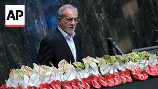 Iran swears in new President Masoud Pezeshkian