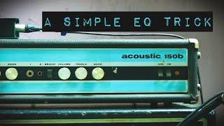 A Simple EQ Trick that Works on Anything