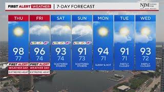 Sweltering heat prompts WJZ ALERT DAY for Thursday and Friday