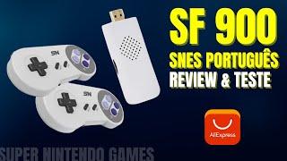 Comprei o Game Stick do Super Nintendo no Aliexpress SF900 Review