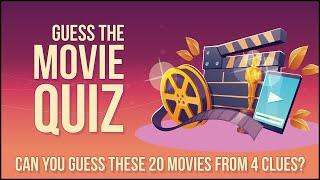 Guess The Movie Quiz : Can You Name These Movies From 4 Picture Clues?