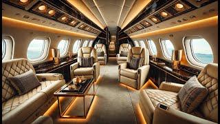 Inside the Most Expensive Private Jet Interiors of 2024!