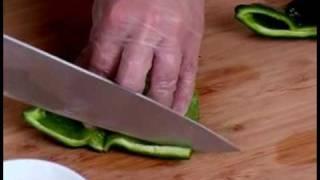 Cooking Tips : How to Slice Poblano Peppers