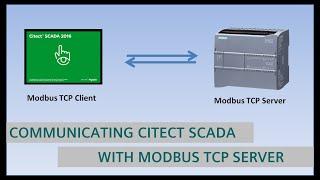 Citect SCADA - Communication with MODBUS TCP Server