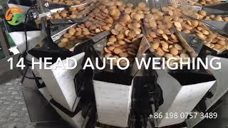 Boju vffs multihead weigher packing machine for biscuit cookie