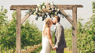 Katlyn Long & Jason Nelson Ceremony | The Barn on South Ridge | Small Town Seekers Photography