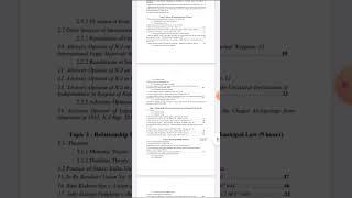 How to prepare Public international law.