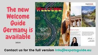 The 2021 Welcome Guide Germany is now available!!