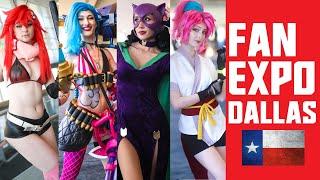 THIS IS FAN EXPO DALLAS TEXAS COMIC CON 2024 BEST COSPLAY MUSIC VIDEO VLOG COSTUMES ANIME EXPO