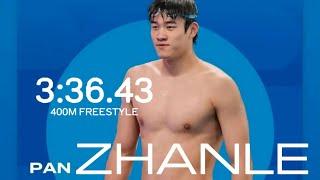 【Pan zhanle| Duncan Scott】Pan wins 400m freestyle in Swimming World Cup 2024-Incheon + interview