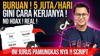 GAJIAN 5 JUTA/HARI, CARA BUAT KONTEN TIKTOK CEPET BANYAK YANG CHECKOUT, JANGAN ASAL !