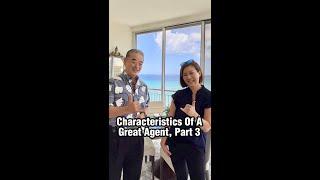 Characteristics of a GREAT real estate agent