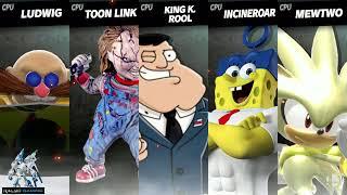 New Mods: Eggman vs Chucky vs Stan Smith vs Mr. Invinvibubble vs Super Silver