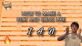 HOW TO MAKE A BEAT AND SONG LIKE IAN (TUTORIAL, FREE PRESET)