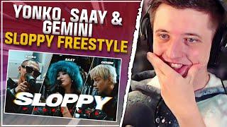 TOTALLY VIBIN' ([Sloppy Freestyle] Yonko, SAAY, GEMINI (래퍼들만 프리스타일 하라는 법 있나? 알앤비도 대충 가능) | REACTION)